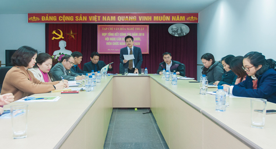 Tạp chí Văn hóa Nghệ thuật triển khai nhiệm vụ công tác năm 2020
