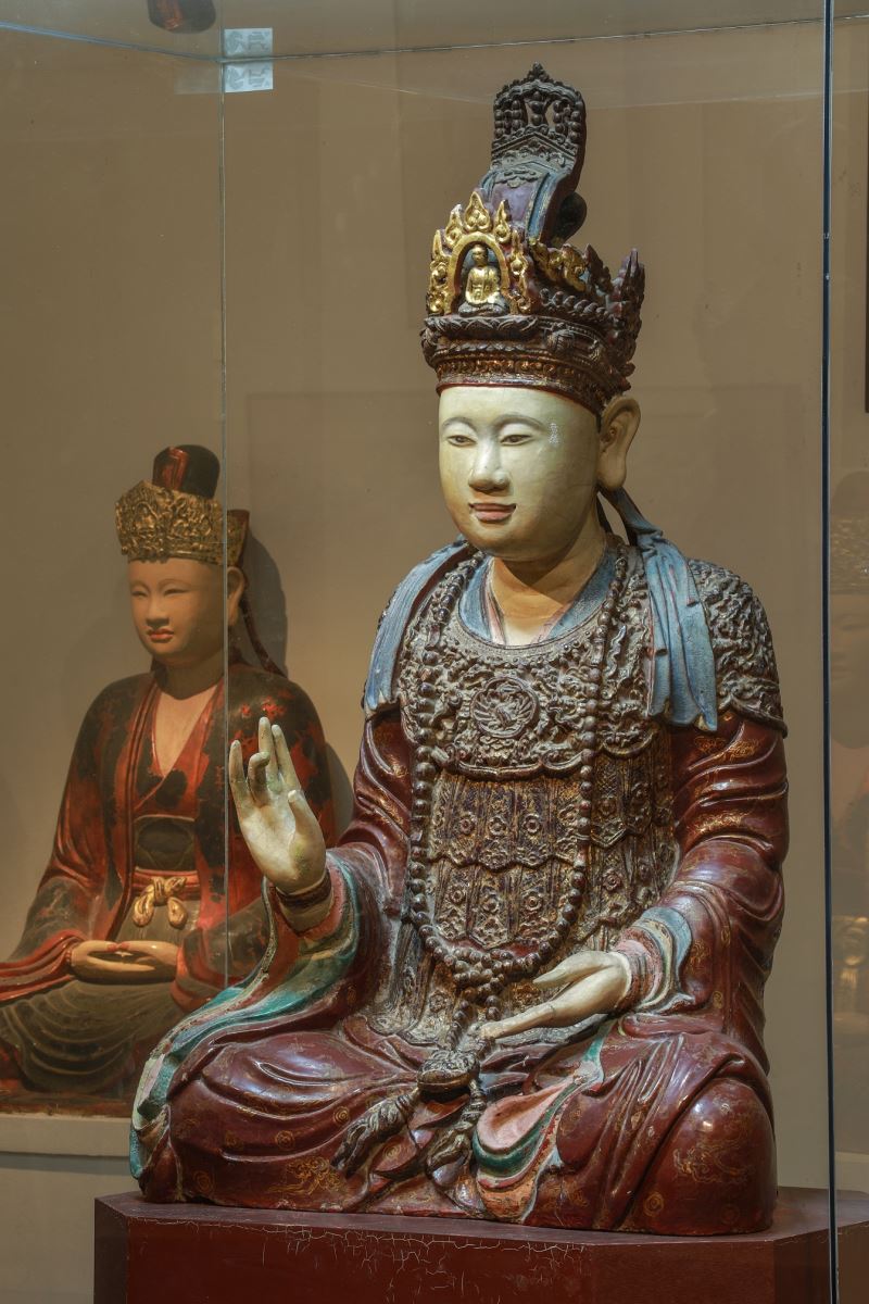 Nét đặc sắc của pho tượng Hoàng Thái hậu Trịnh Thị Ngọc Trúc