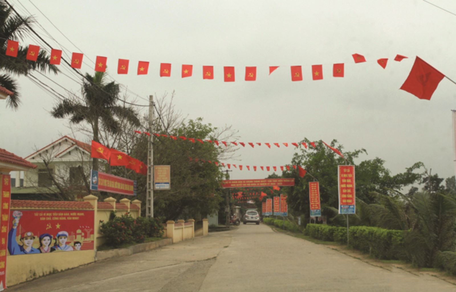 Huyện thuần nông Yên Thành đạt chuẩn nông thôn mới