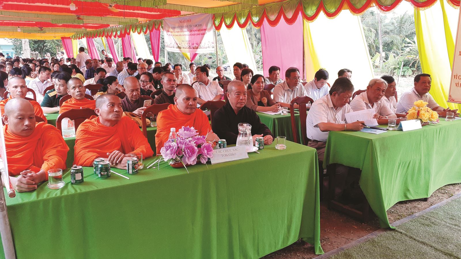 Huyện Cầu Kè, Trà Vinh: Ngày hội đại đoàn kết toàn dân 