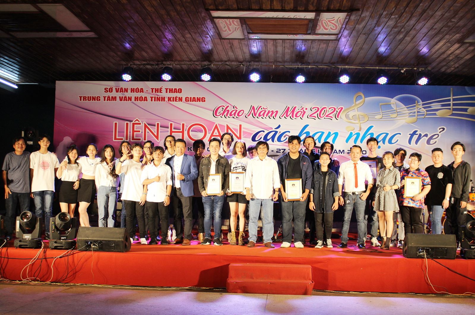 Kiên Giang: Liên hoan các ban nhạc trẻ 