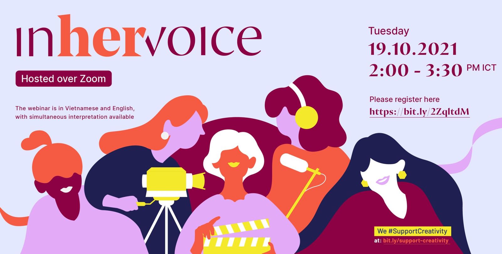 “In her voice” - tọa đàm trực tuyến về các nhà làm phim nữ