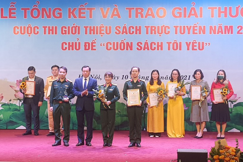 Tổng kết và trao giải Cuộc thi Giới thiệu sách trực tuyến năm 2021 