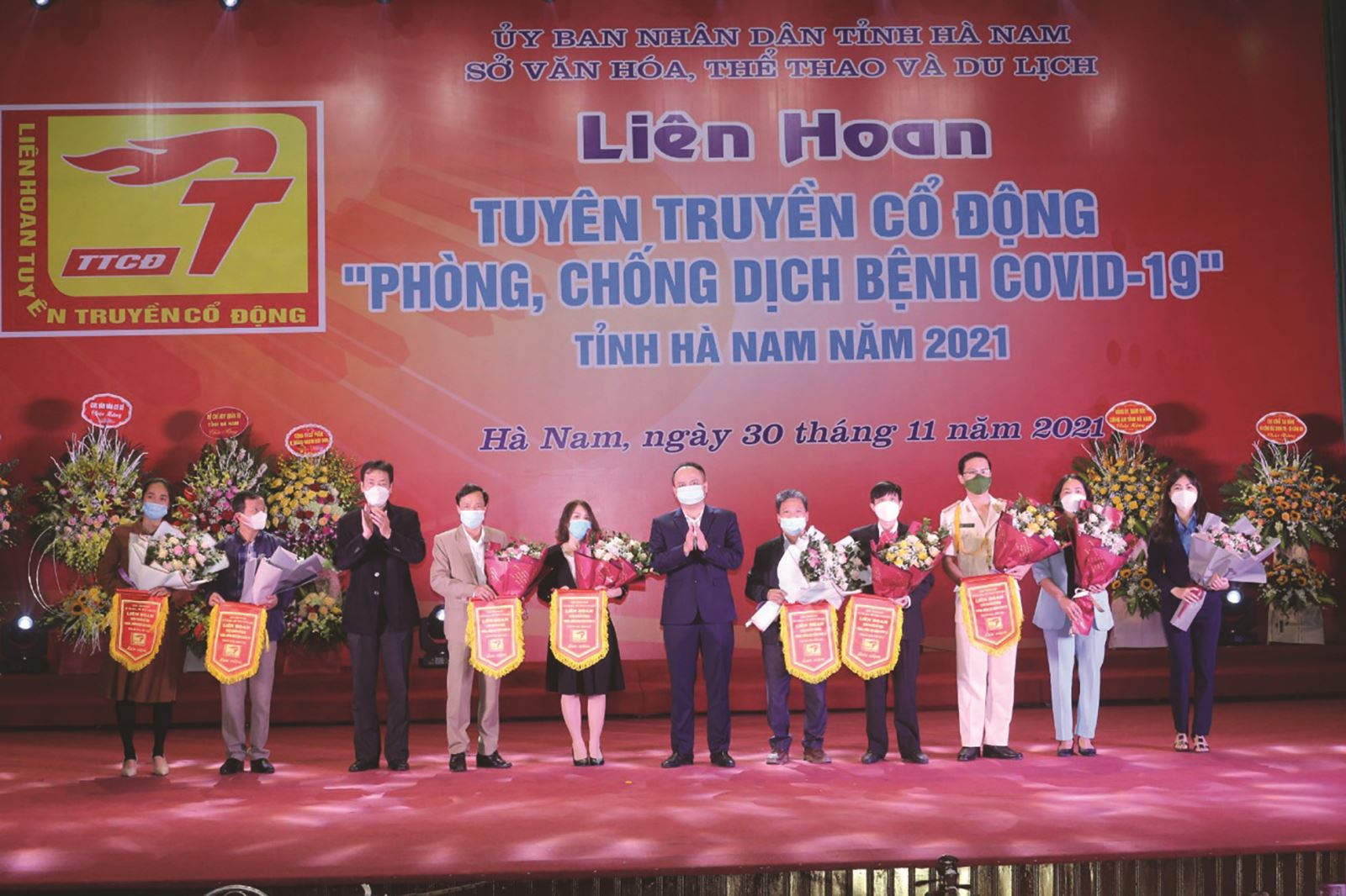 Liên hoan tuyên truyền cổ động phòng, chống dịch bệnh COVID-19 tỉnh Hà Nam năm 2021: Ấn tượng đọng lại