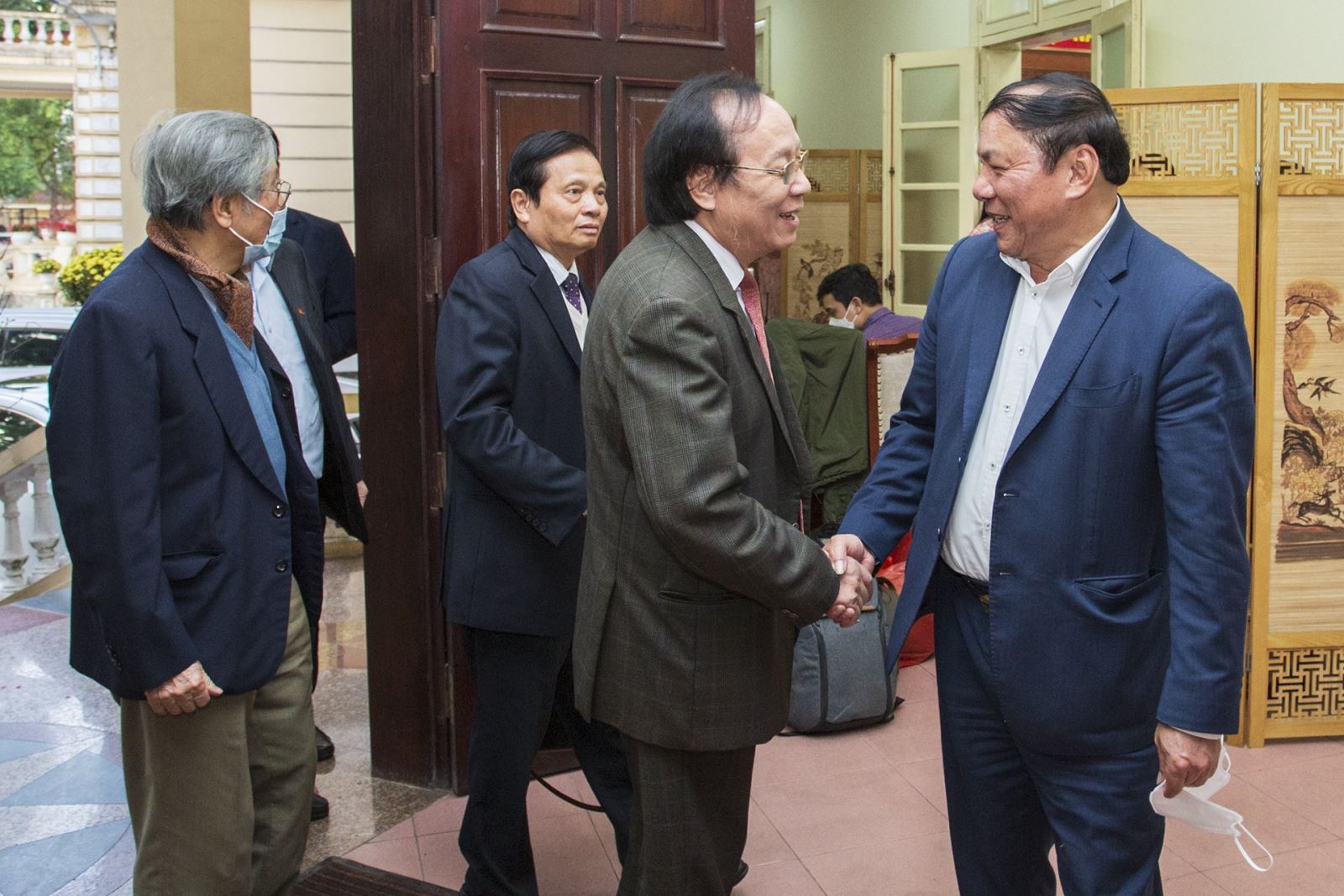 Bộ VHTTDL chúc Tết các đồng chí nguyên lãnh đạo Bộ VHTTDL