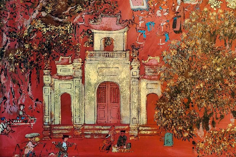 Một số phong cách nghệ thuật trong tranh sơn mài Việt Nam đương đại