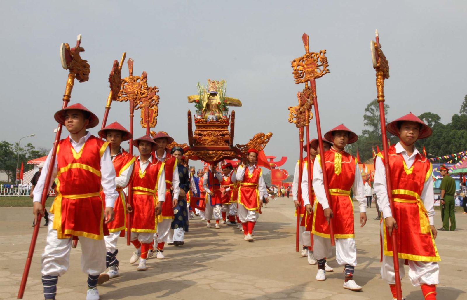 Nét đẹp văn hóa trong lễ hội Đền Hùng xưa