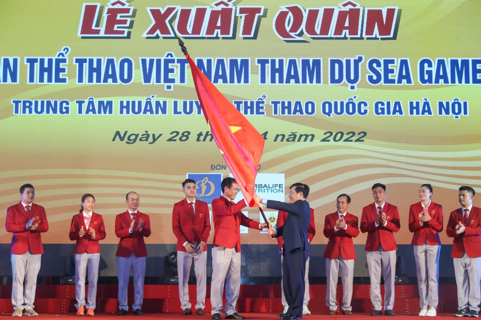Lễ xuất quân của Đoàn Thể thao Việt Nam tham dự SEA Games 31