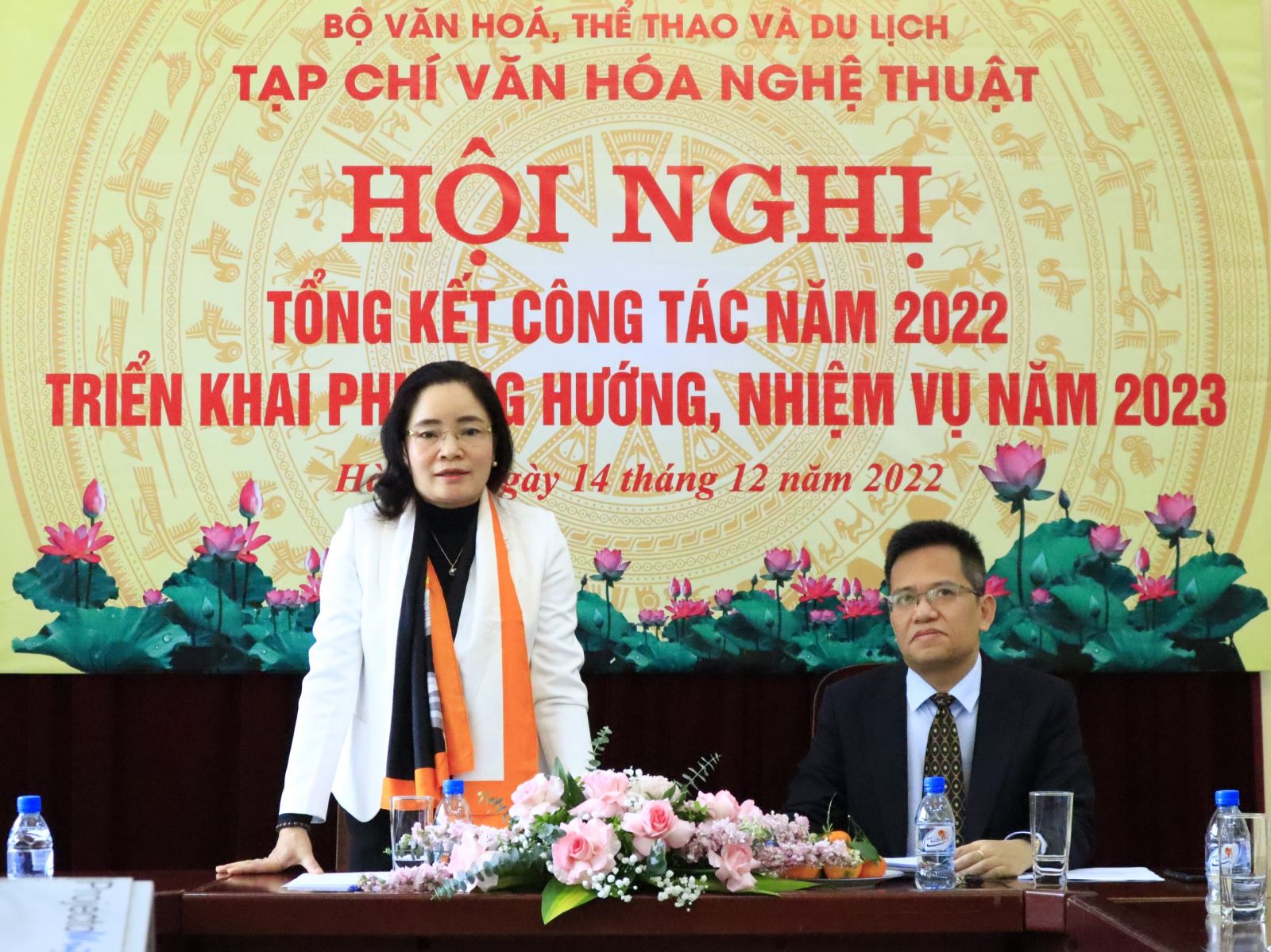Thứ trưởng Trịnh Thị Thủy: Năm 2022, Tạp chí Văn hóa Nghệ thuật đã chủ động, sáng tạo, đề xuất các nhiệm vụ thiết thực