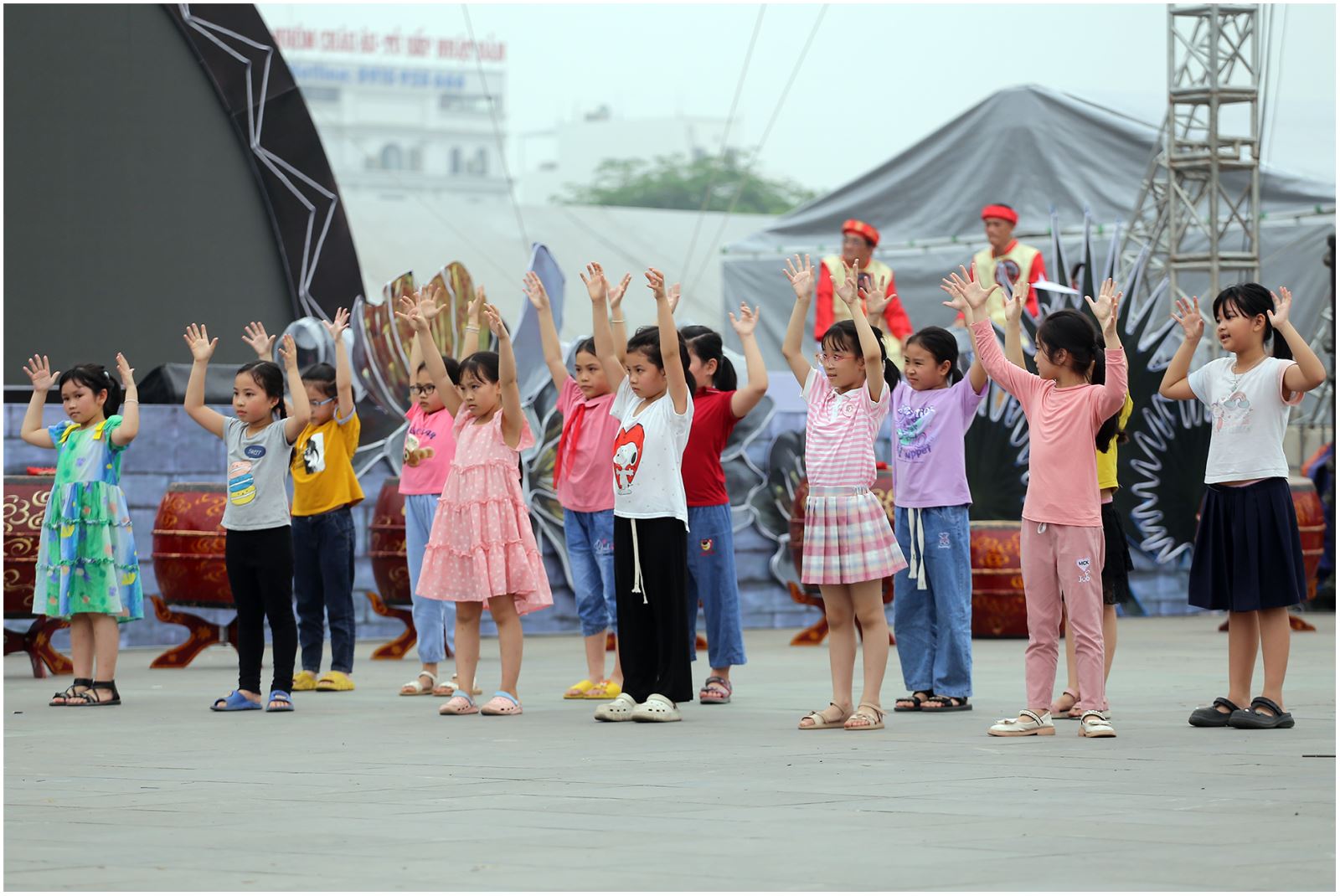 Hơn 100 “nghệ sĩ nhí” tham gia chương trình nghệ thuật chào mừng Lễ hội Đền Hùng- Tuần Văn hóa, Du lịch Đất Tổ năm 2023