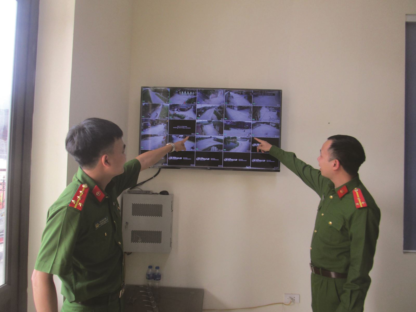 Xã Tản Hồng, huyện Ba Vì (Hà nội): Hiệu quả từ mô hình Camera an ninh 