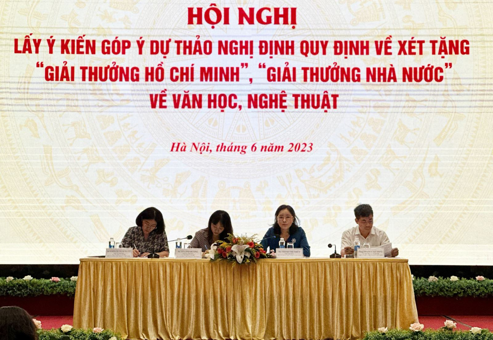 Dự thảo Nghị định quy định xét tặng “Giải thưởng Hồ Chí Minh”, “Giải thưởng Nhà nước” về VHNT:  Kịp thời, động viên khích lệ đội ngũ văn nghệ sĩ có những tác phẩm xuất sắc