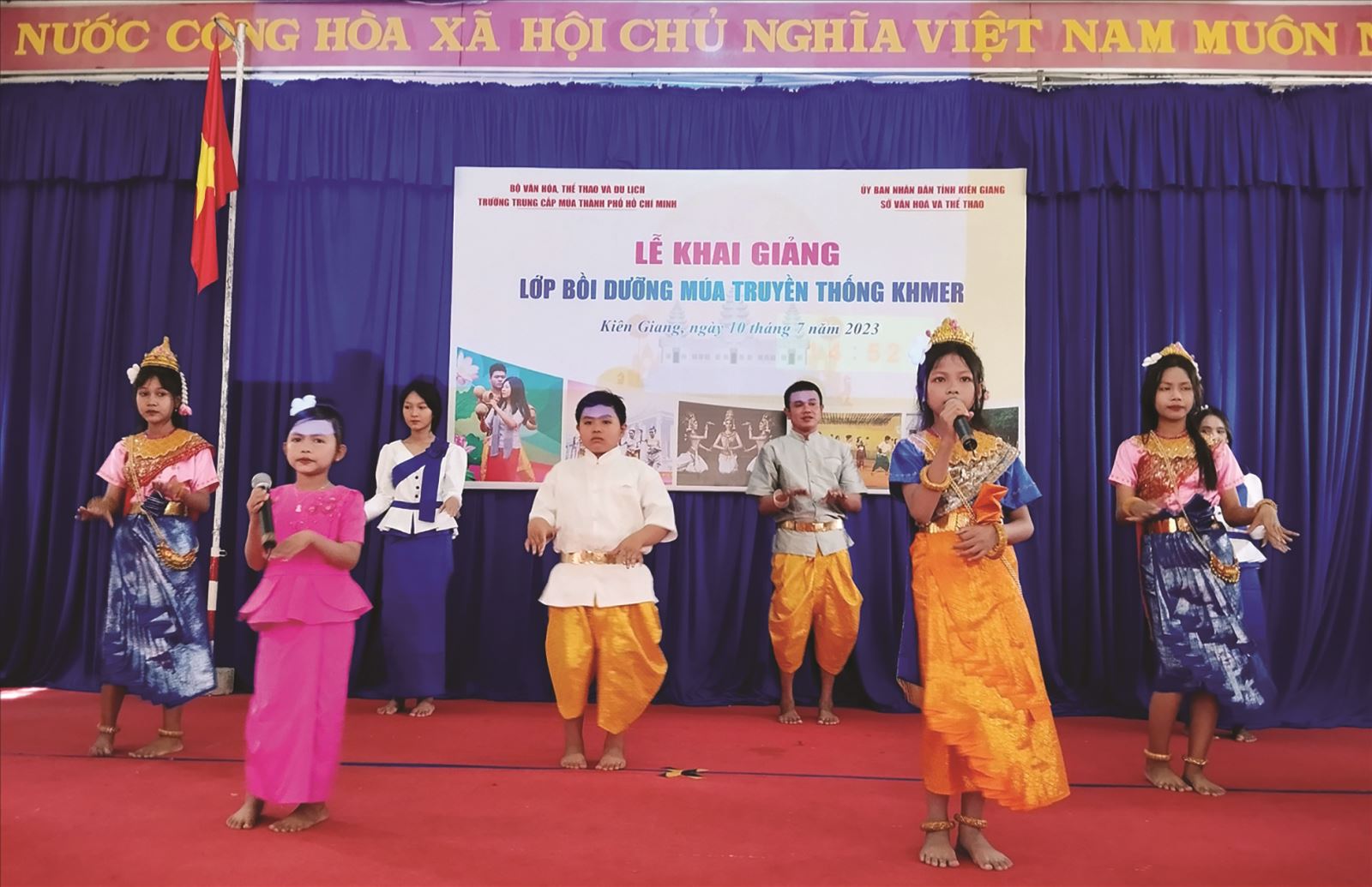 Kiên Giang: 70 học viên tham gia lớp bồi dưỡng múa truyền thống Khmer  