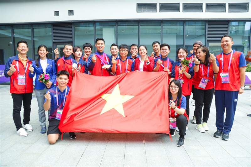 Bộ trưởng Nguyễn Văn Hùng gửi thư chúc mừng Đoàn Thể thao Việt Nam tại Asian Games 19