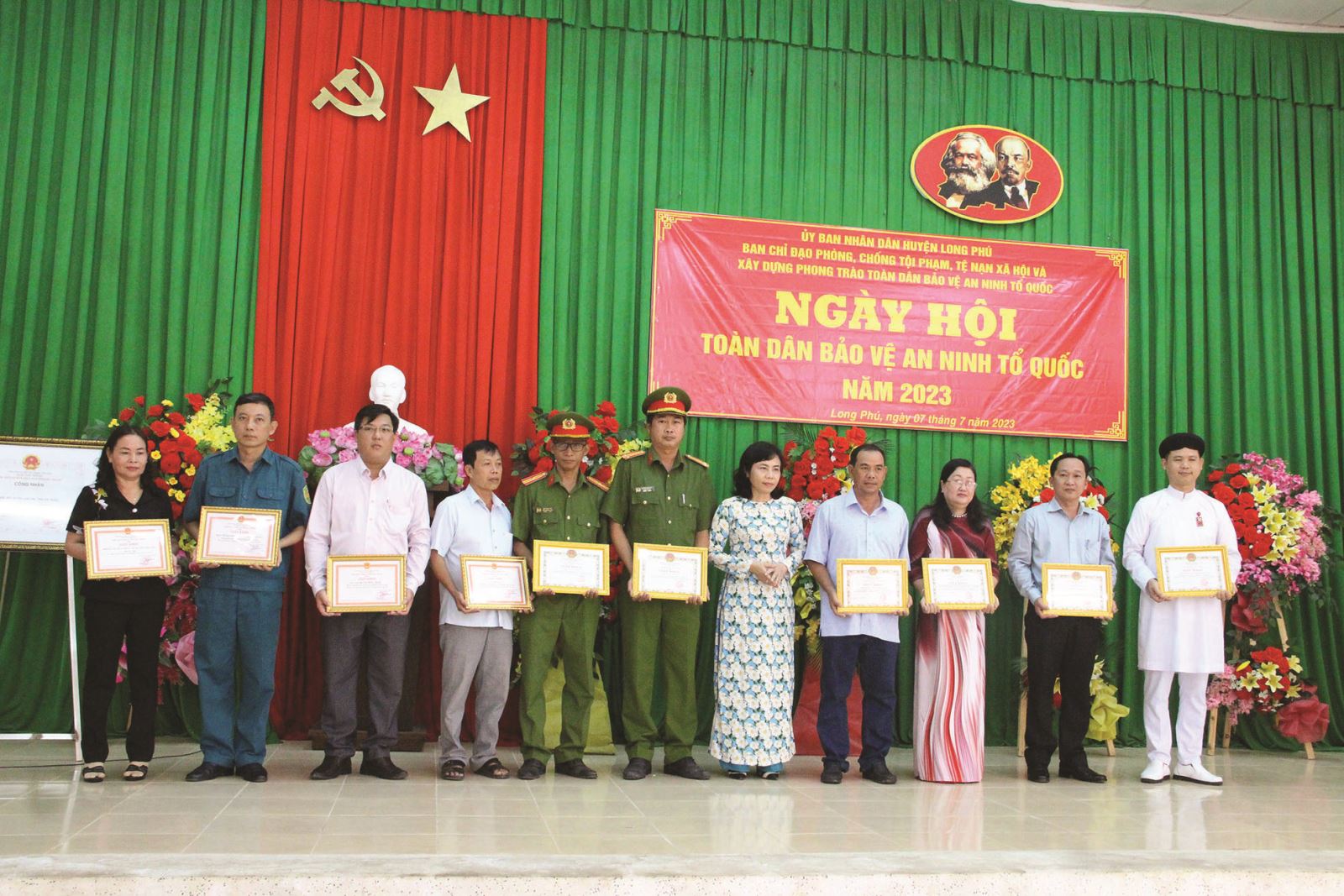 Huyện Long Phú (Sóc Trăng): Phát huy vai trò của đồng bào dân tộc,  tôn giáo trong giữ gìn an ninh trật tự 