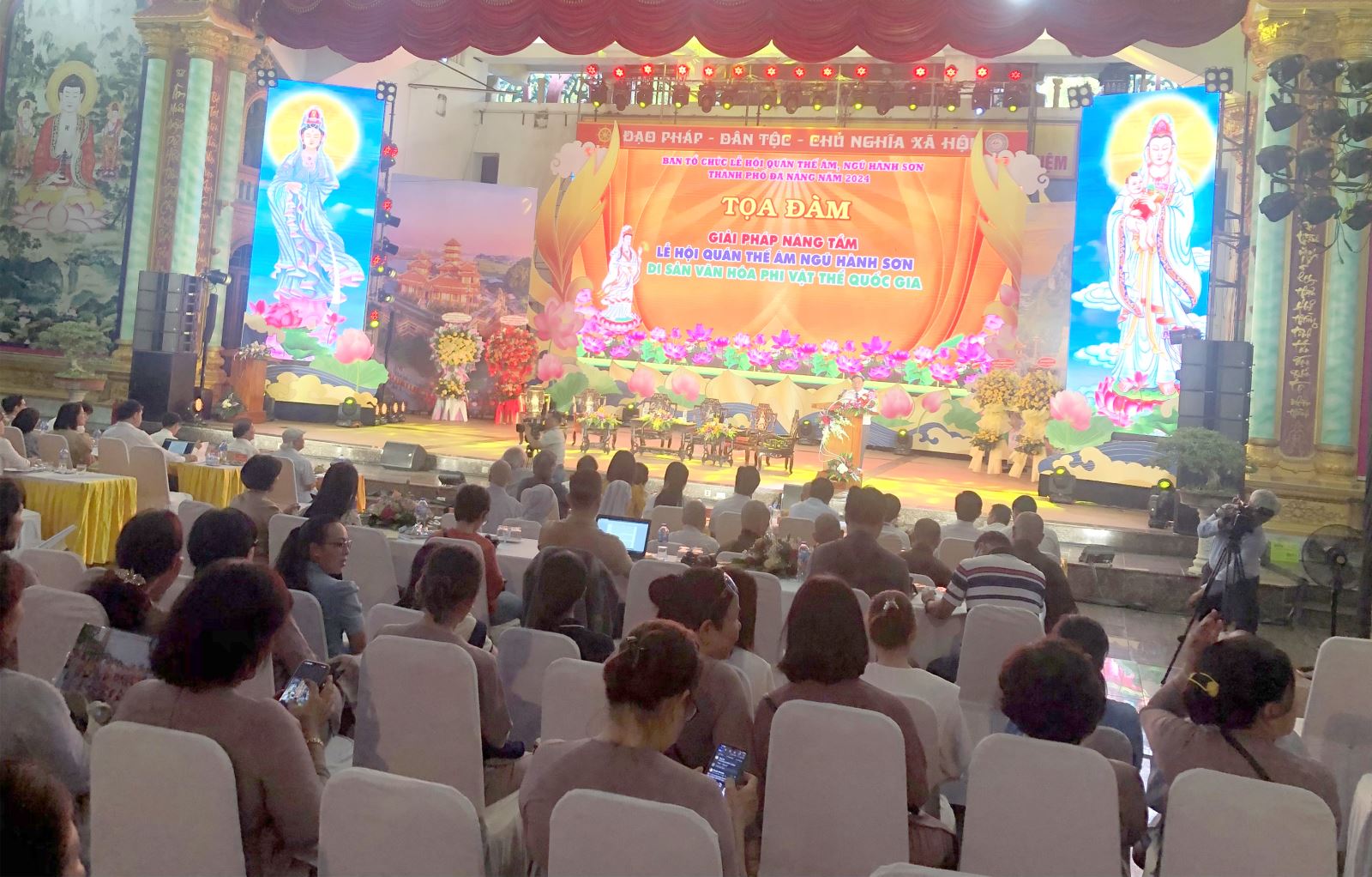 Đà Nẵng: Tọa đàm “Giải pháp nâng tầm Lễ hội Quán Thế Âm Ngũ Hành Sơn - di sản văn hóa phi vật thể quốc gia”