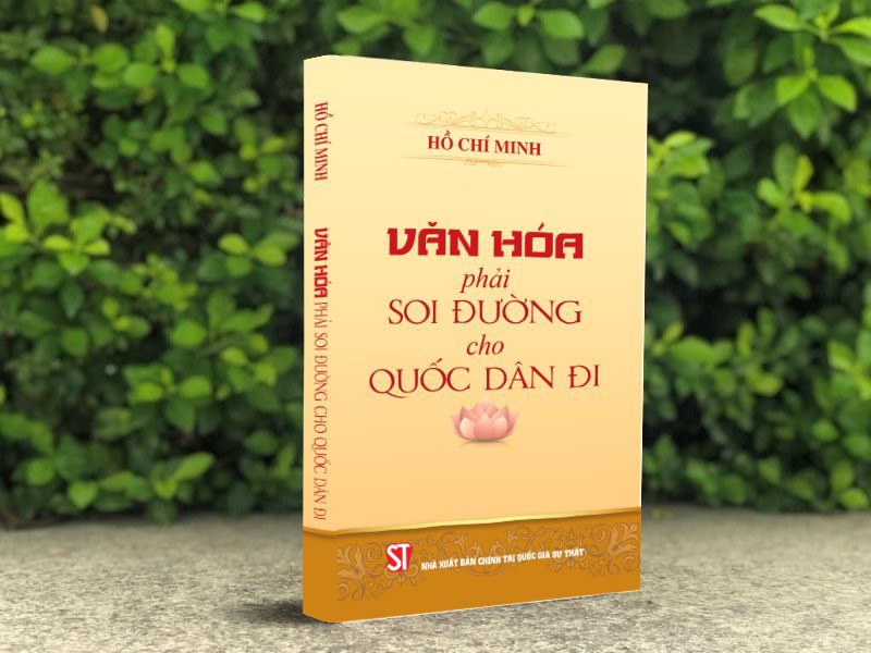 Xuất bản sách “Văn hóa phải soi đường quốc dân đi” 