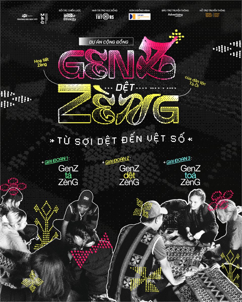 Các bạn trẻ với dự án bảo tồn và phát triển văn hóa dân tộc Tà Ôi - “GenZ dệt ZènG”