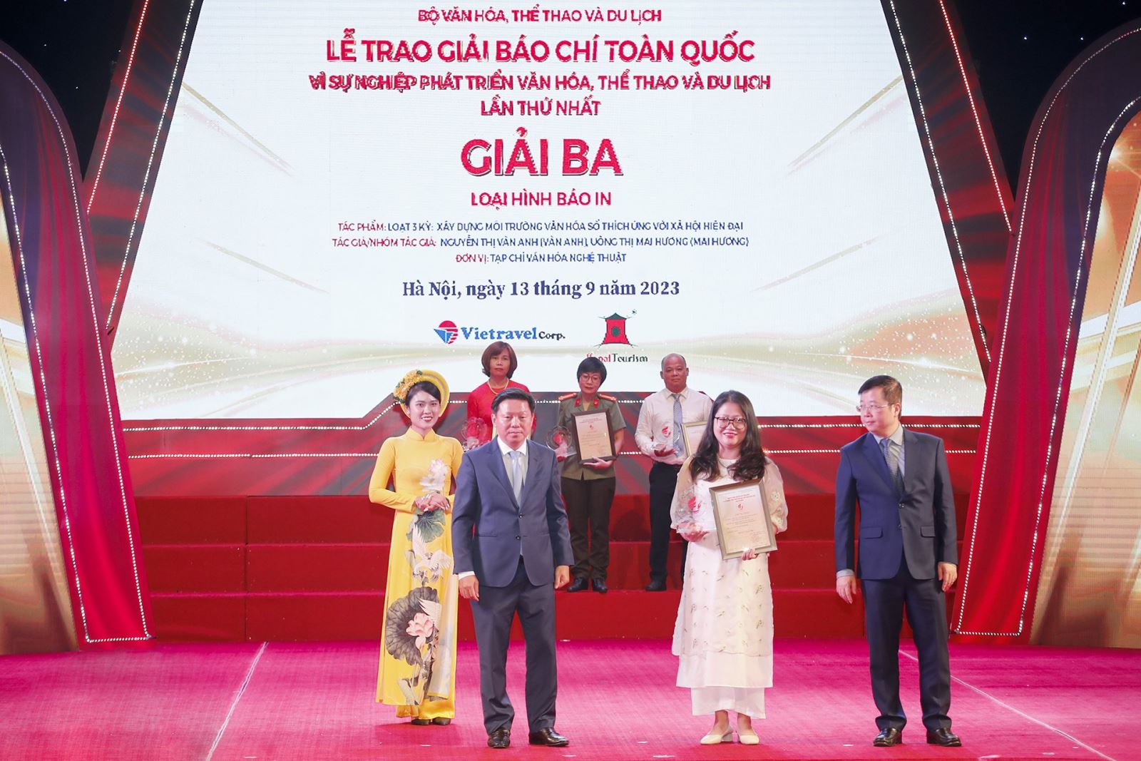 Nhiều điểm mới trong Giải Báo chí toàn quốc Vì sự nghiệp phát triển Văn hóa, Thể thao và Du lịch lần thứ hai