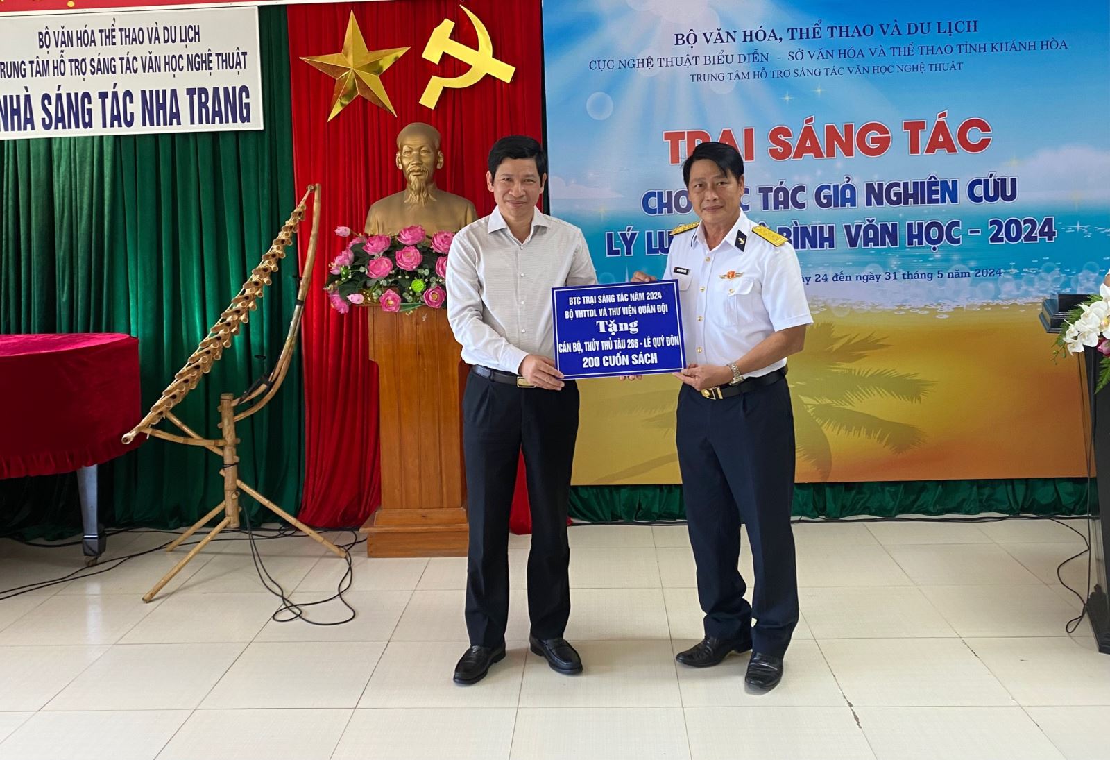 Tổ chức trại sáng tác cho các tác giả nghiên cứu lý luận, phê bình văn học - 2024