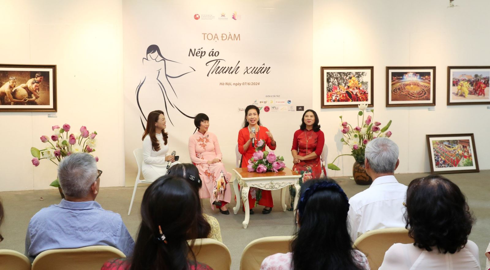 Tọa đàm “Nếp áo thanh xuân” – lan tỏa vẻ đẹp di sản Áo dài Việt Nam