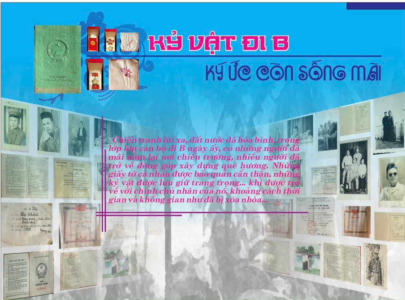 Trưng bày chuyên đề ‘‘Ký ức Thanh xuân tập kết ra Bắc”