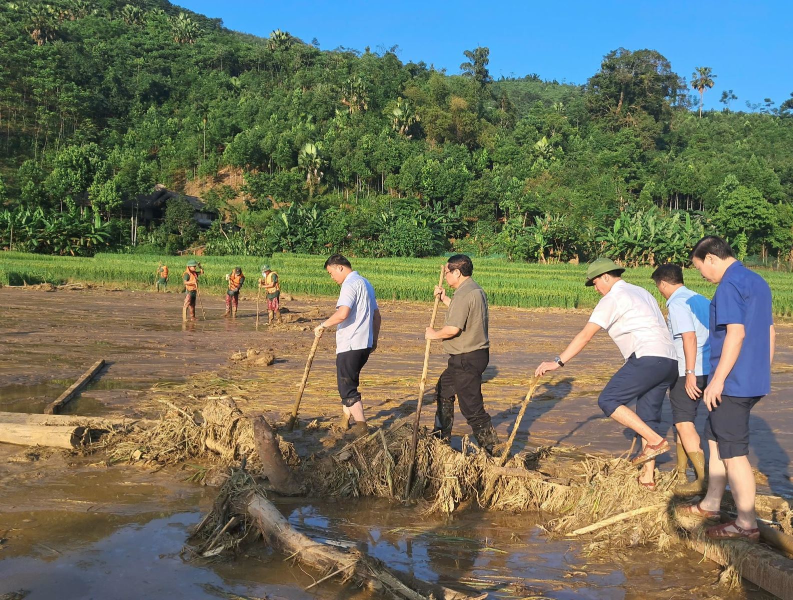 Tinh thần quyết liệt trong ứng phó thiên tai