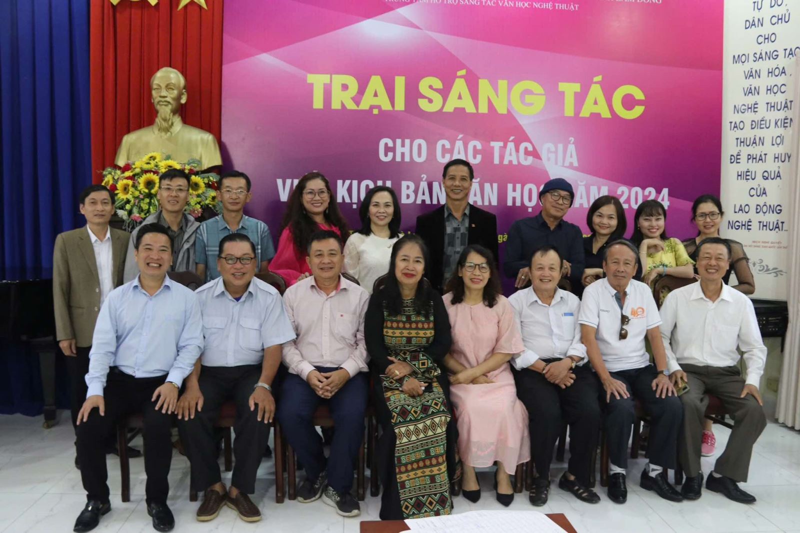 Hoàn thiện 24 kịch bản tại Trại sáng tác viết kịch bản văn học năm 2024