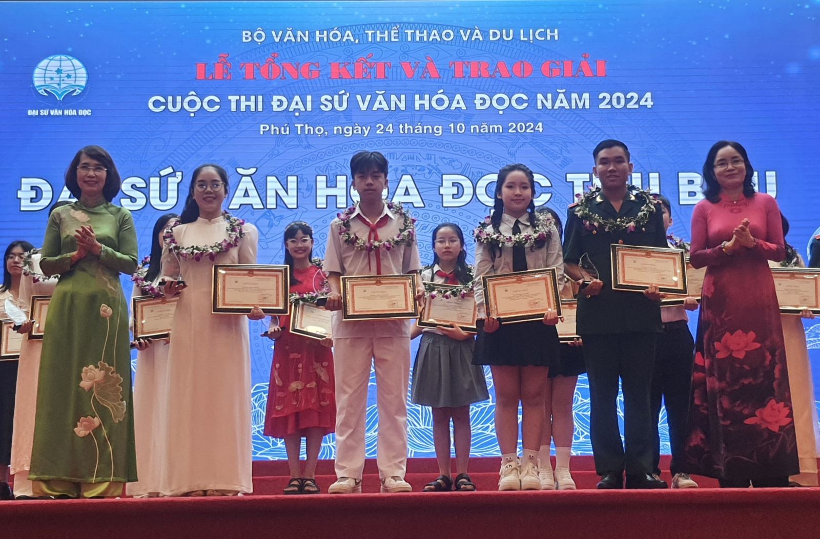 Tổng kết và trao giải Cuộc thi Đại sứ Văn hóa đọc năm 2024