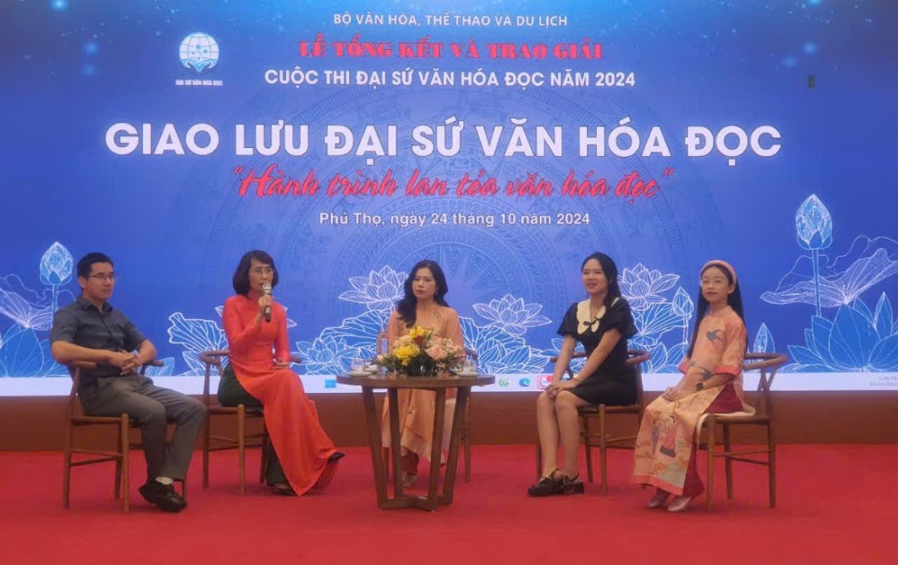 Giao lưu Đại sứ Văn hóa đọc: Hành trình lan tỏa văn hóa đọc