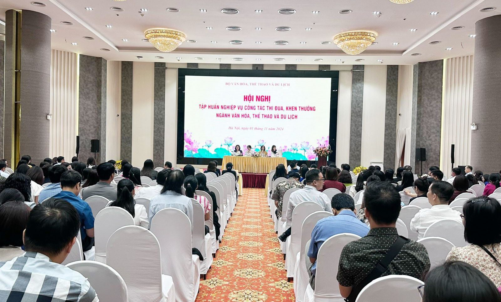 Tập huấn nghiệp vụ công tác thi đua khen thưởng ngành VHTTDL năm 2024