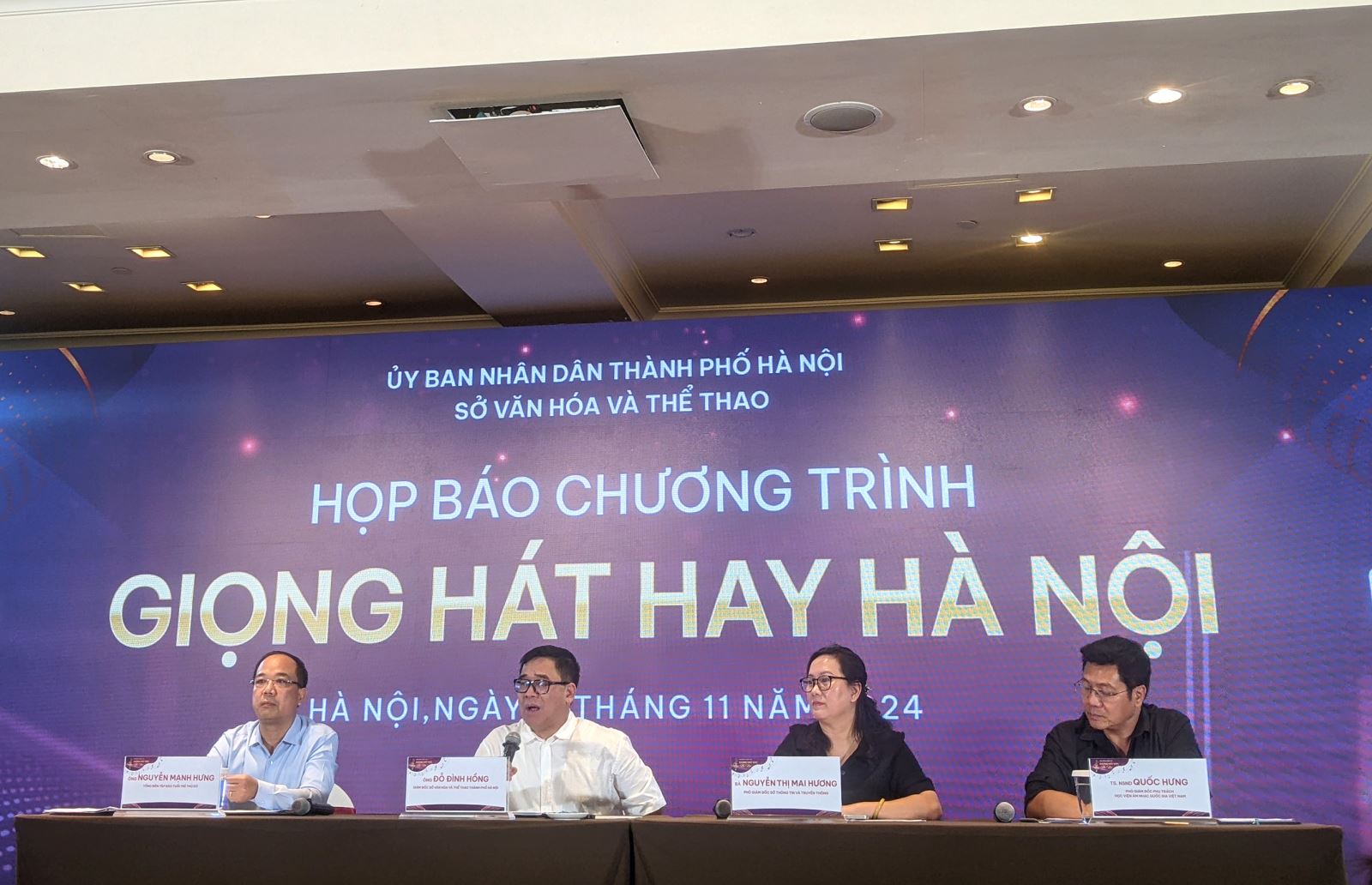 Tổ chức Cuộc thi Giọng hát hay Hà Nội 2024