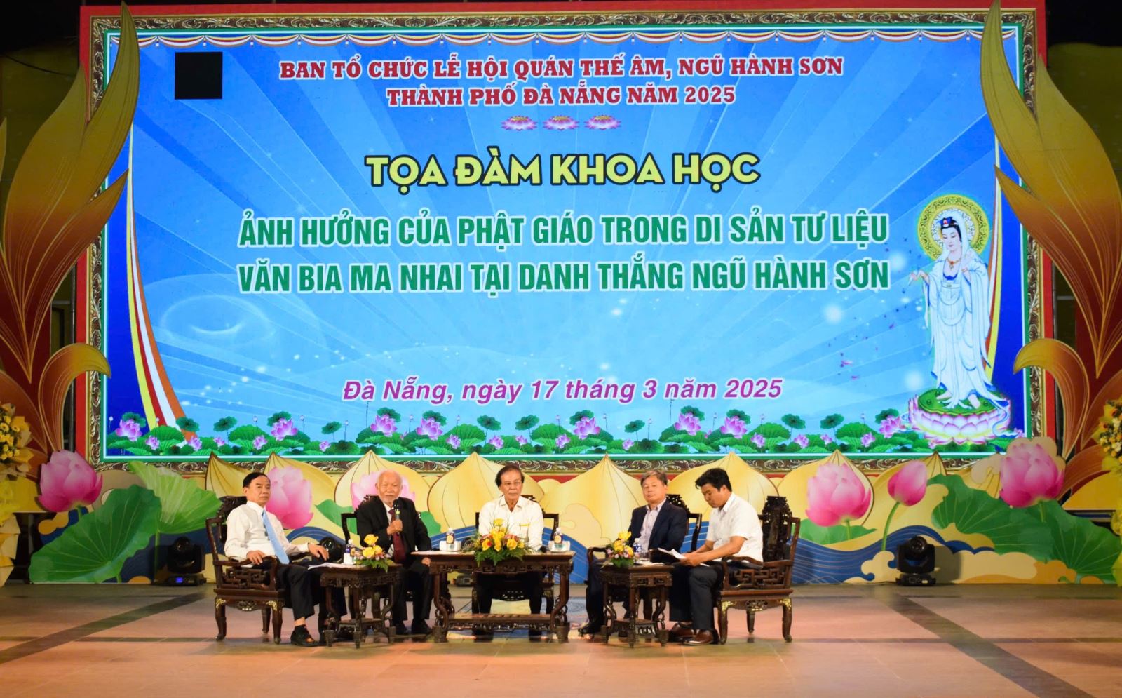 Đà Nẵng: Tọa đàm khoa học di sản Văn bia Ma nhai tại danh thắng Ngũ Hành Sơn