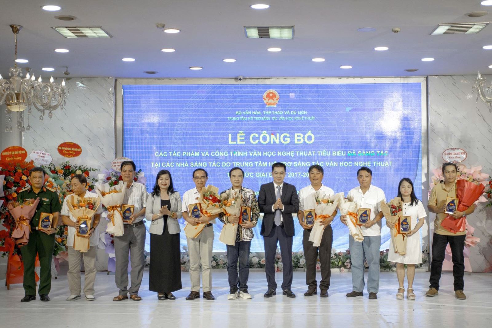 Công bố kết quả sáng tác VHNT tại các Nhà sáng tác do Trung tâm Hỗ trợ sáng tác VHNT tổ chức giai đoạn 2017-2022