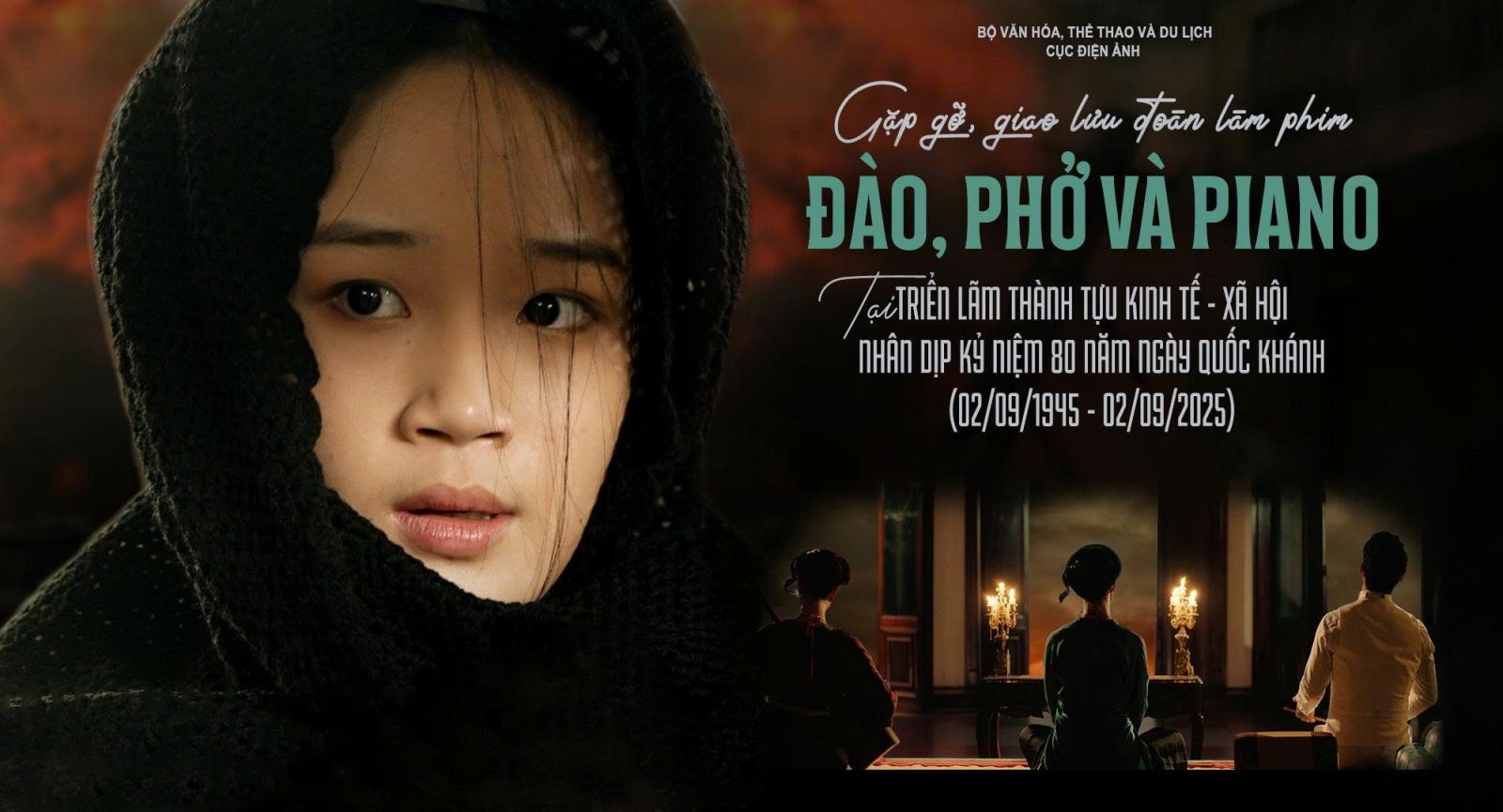 Trình chiếu 50 bộ phim Việt Nam đặc sắc tại Triển lãm Thành tựu đất nước 
