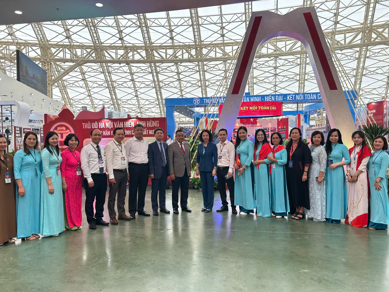 Không gian trưng bày “Thủ đô Hà Nội văn hiến, anh hùng – 80 năm hành trình cùng đất nước”