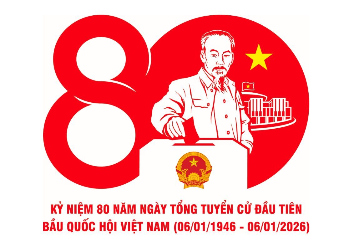 Phê duyệt mẫu biểu trưng, bộ nhận diện sử dụng trong các hoạt động tuyên truyền Kỷ niệm 80 năm Ngày Tổng tuyển cử đầu tiên bầu Quốc hội Việt Nam