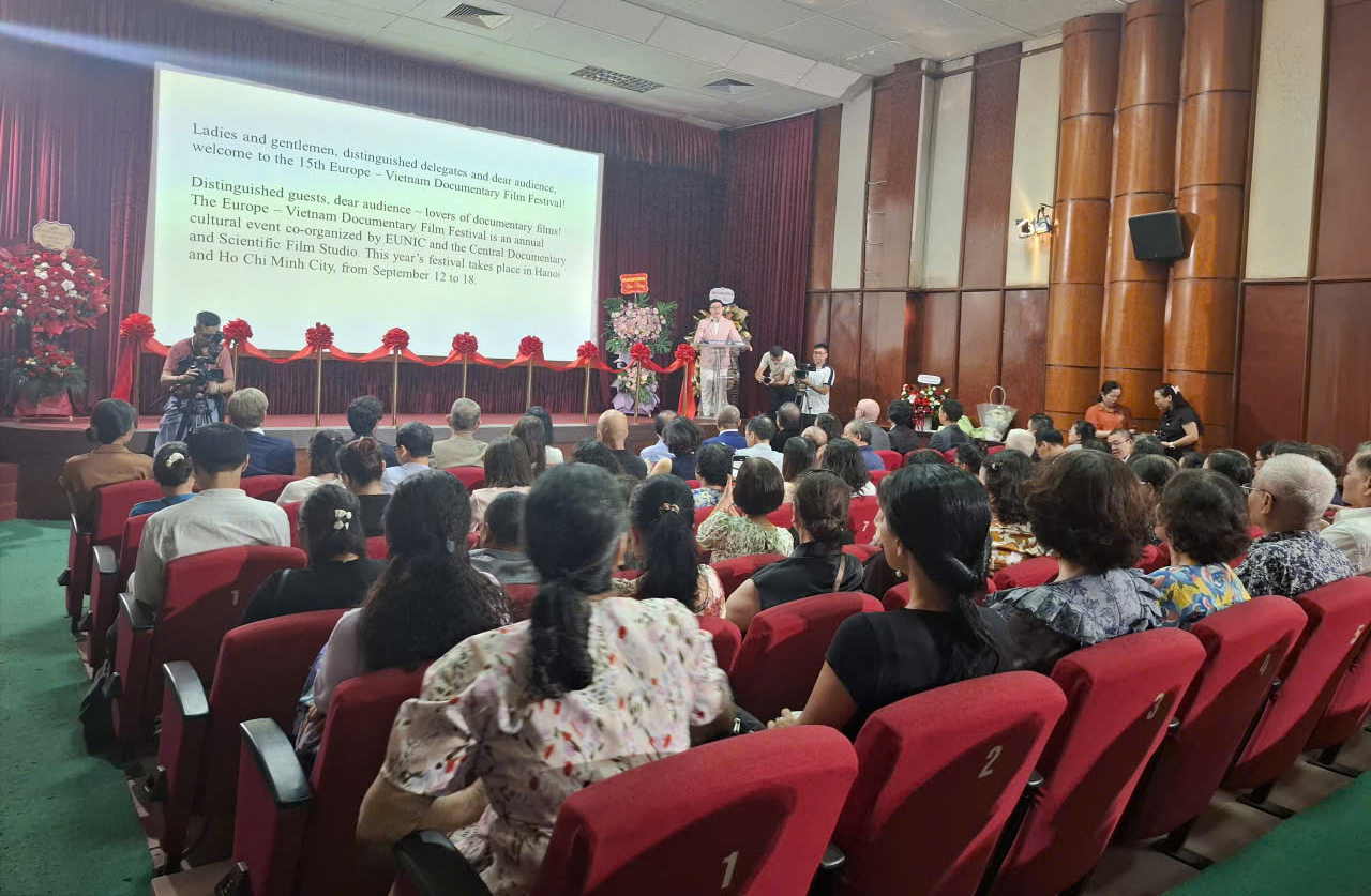 Khai mạc Liên hoan phim tài liệu châu Âu - Việt Nam lần thứ 15