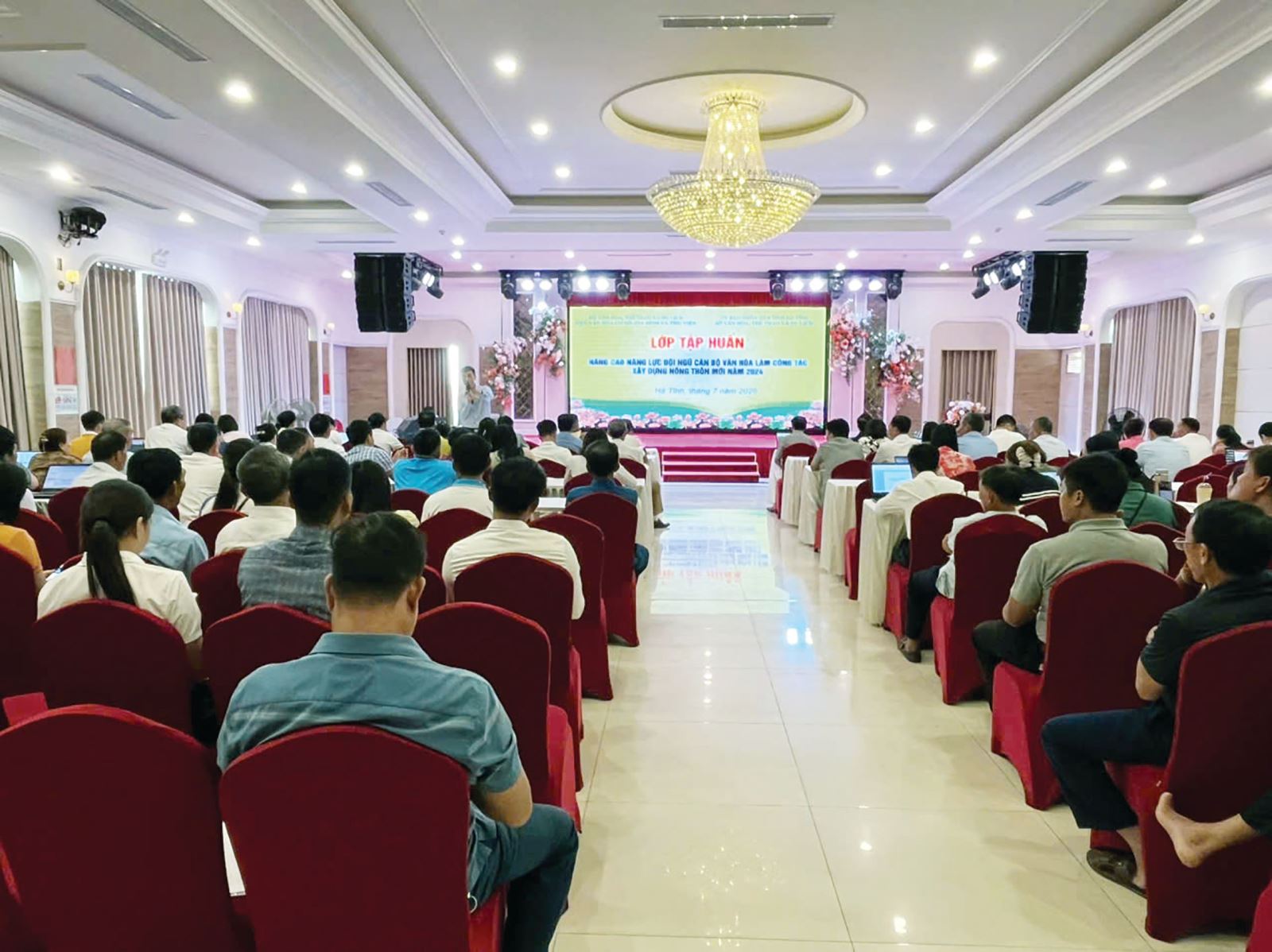 Tập huấn nâng cao năng lực đội ngũ cán bộ văn hóa làm công tác xây dựng nông thôn mới tại tỉnh Hà Tĩnh