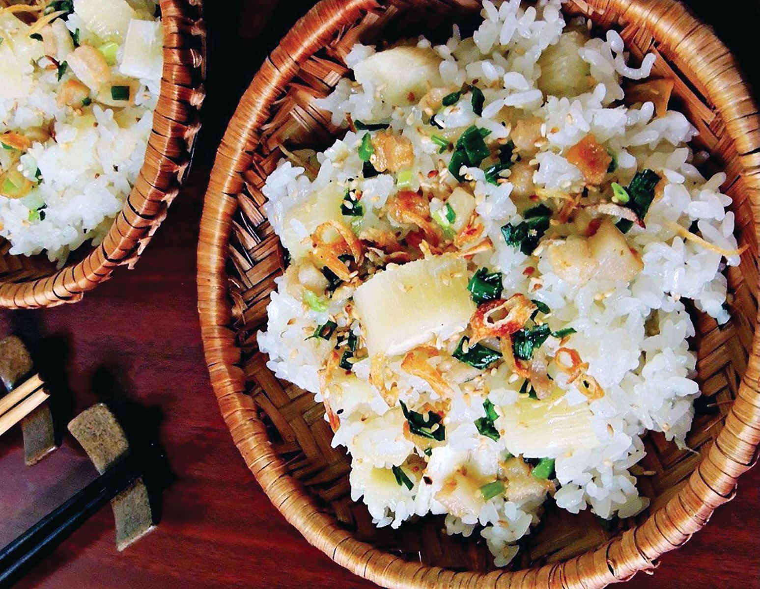 Ngọt thơm xôi xăn Điện Biên