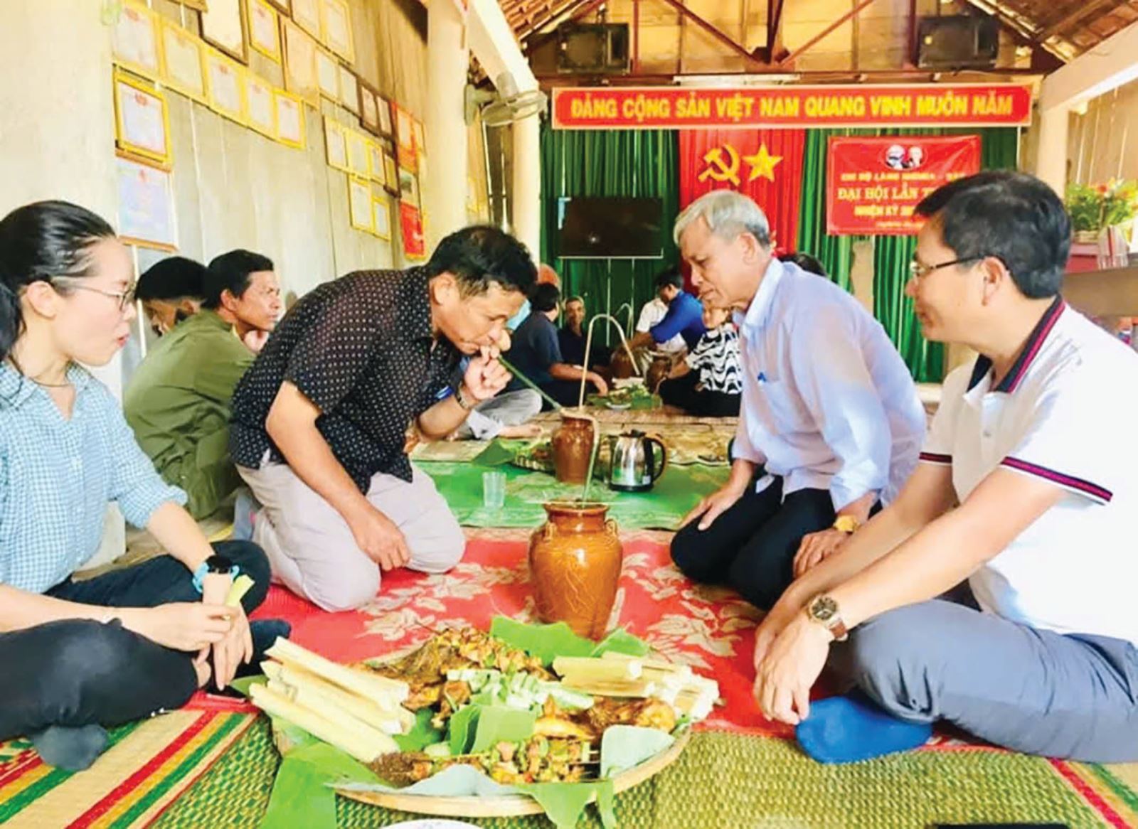 MơHra-Đáp: Ngôi làng Bahnar giàu bản sắc văn hóa truyền thống