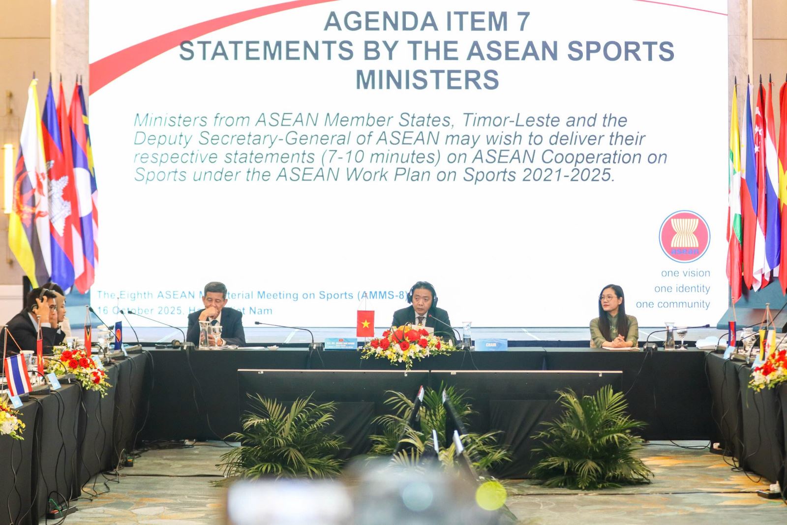 Tuyên bố chung về AMMS 8: Mục tiêu một ASEAN khỏe mạnh, năng động và bền vững