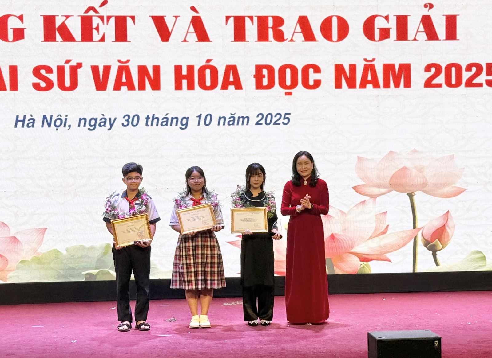 Lễ Tổng kết và trao giải Cuộc thi Đại sứ Văn hóa đọc toàn quốc năm 2025