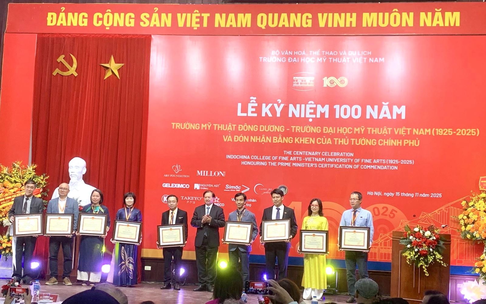 Trường Đại học Mỹ thuật Việt Nam kỷ niệm 100 năm: Dấu mốc một thế kỷ hun đúc tài năng và bản sắc mỹ thuật Việt Nam