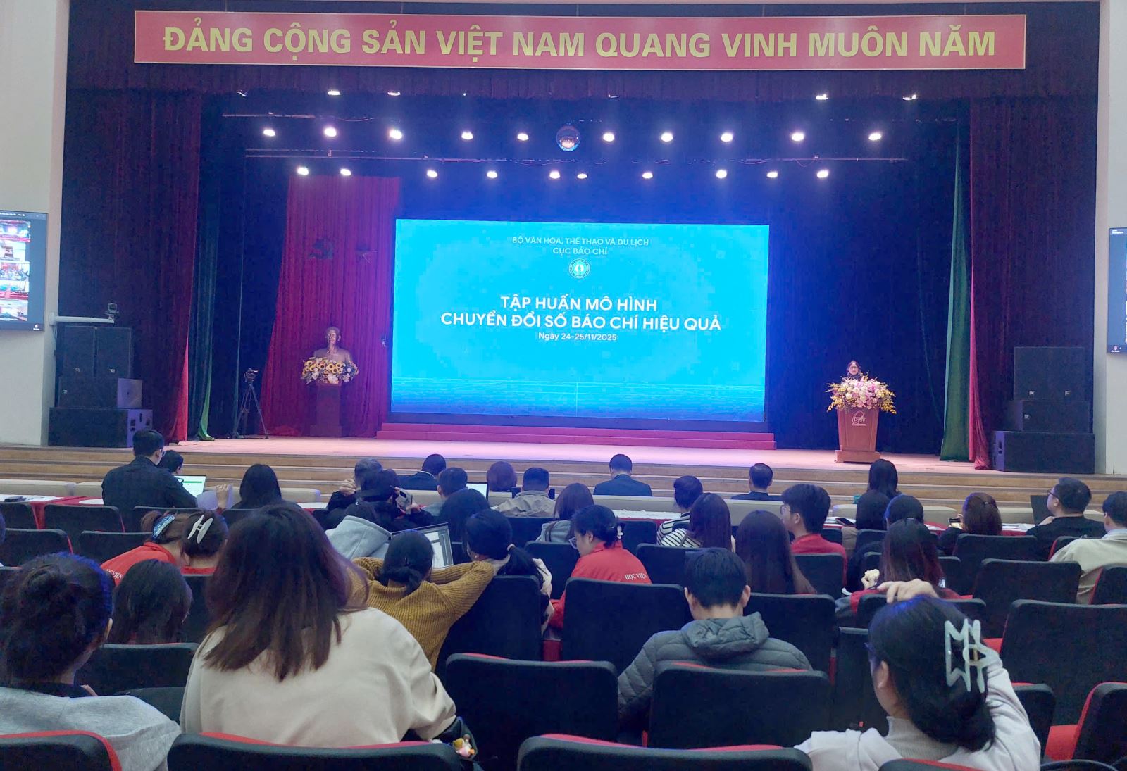 Tập huấn mô hình chuyển đổi số báo chí hiệu quả