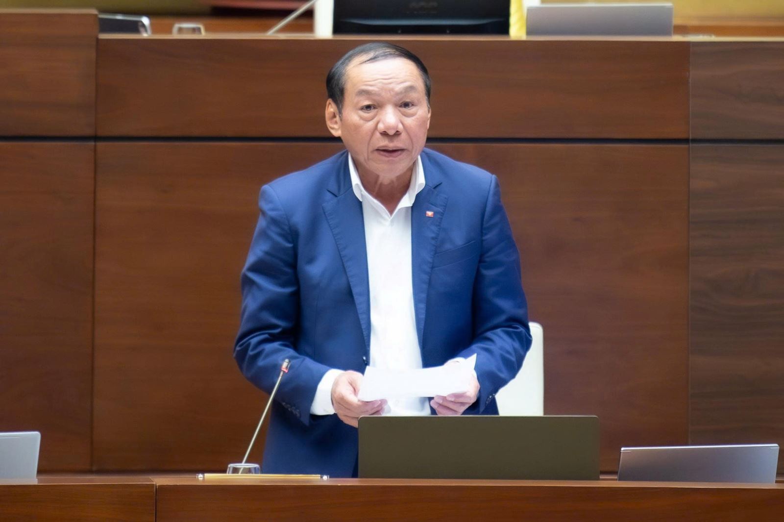 Bộ trưởng Nguyễn Văn Hùng: Ban soạn thảo sẽ tiếp thu tối đa các ý kiến hợp lý của đại biểu để hoàn thiện dự thảo Luật