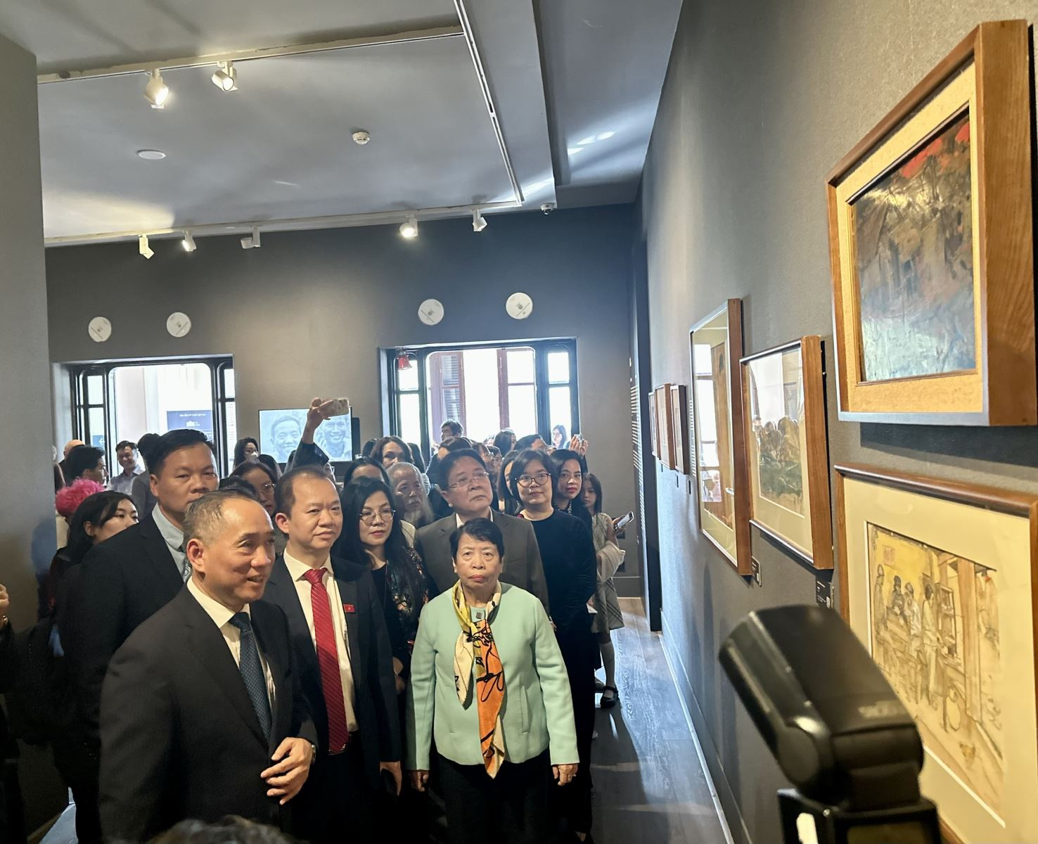 Ra mắt không gian trưng bày chuyên đề tôn vinh họa sĩ, liệt sĩ Tô Ngọc Vân tại Bảo tàng Mỹ thuật Việt Nam